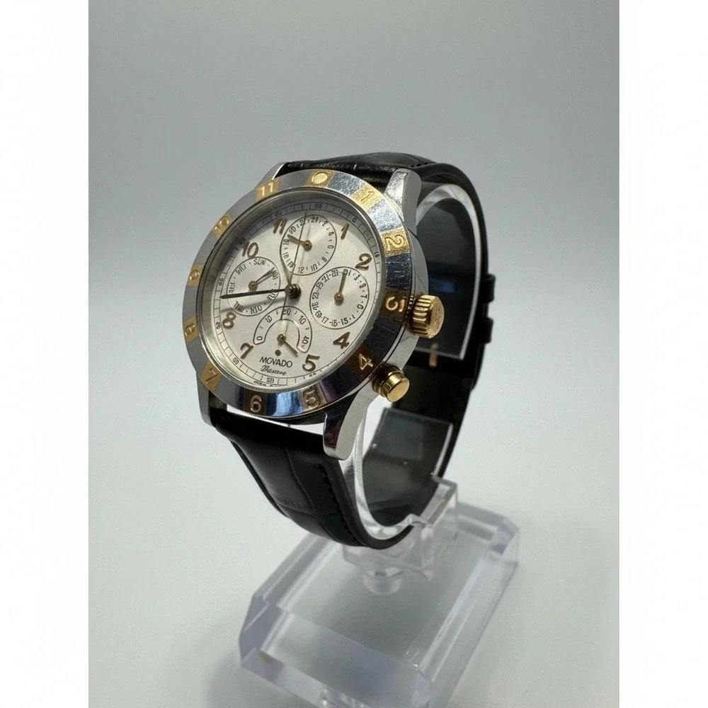 Movado Reserve De Marche Tempomatic 1881 Automatic Watch 96.D8.880 Two-Tone Swis